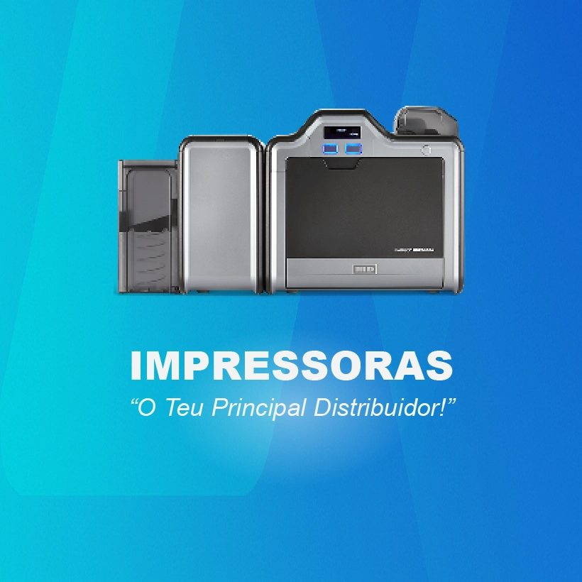 Banner de impressoras de cartões – Impressoras HID Fargo e Zebra para cartões pvc
