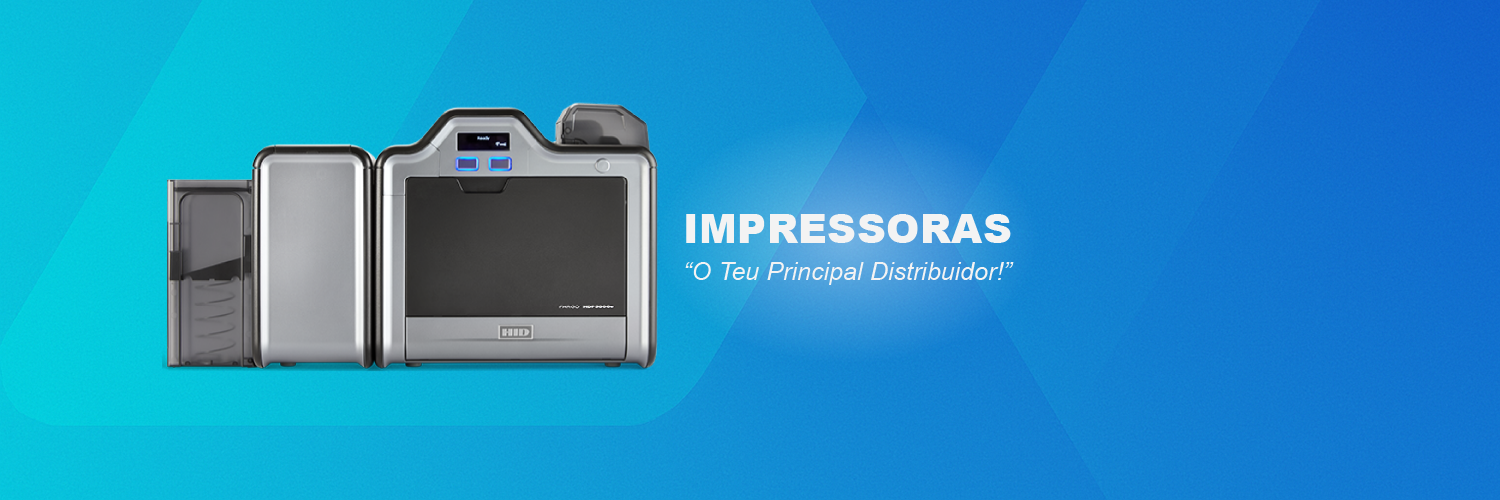Banner de impressoras de cartões – Impressoras HID Fargo e Zebra para cartões pvc