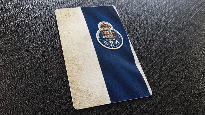 Cartão de sócio com emblema do FC Porto produzido pela ActiveCard
